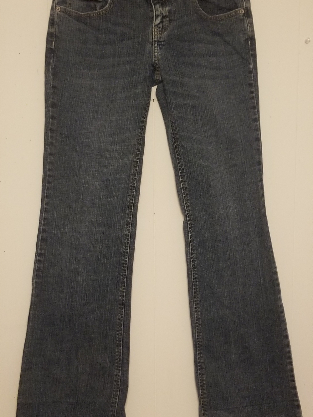 Banana Republic True Vintage Y2K Low-Rise Bootcut Denim Jeans No Stretch Size 0